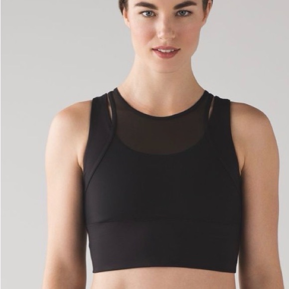 lululemon athletica Other - Lululemon Double Tap Bra II Size 6 Black